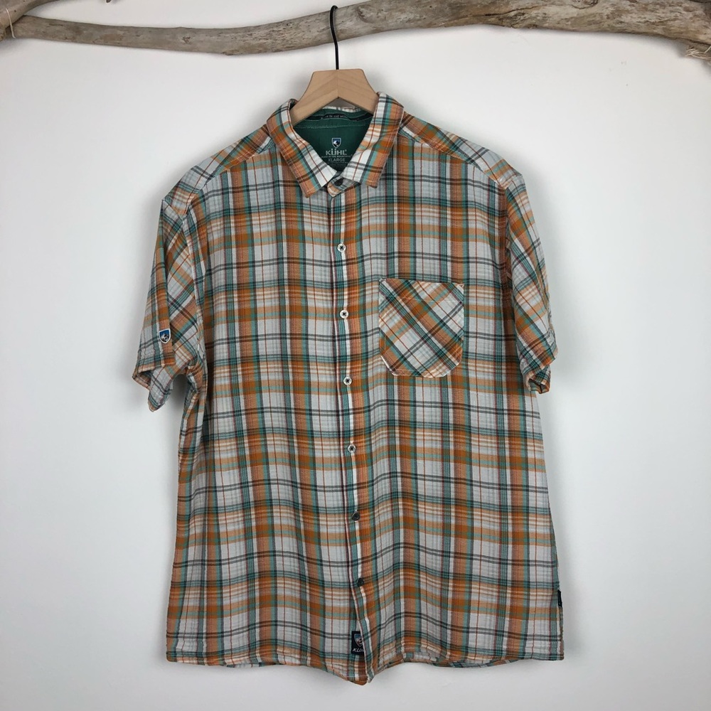 Kuhl Organic Cotton Short Sleeve Button Up